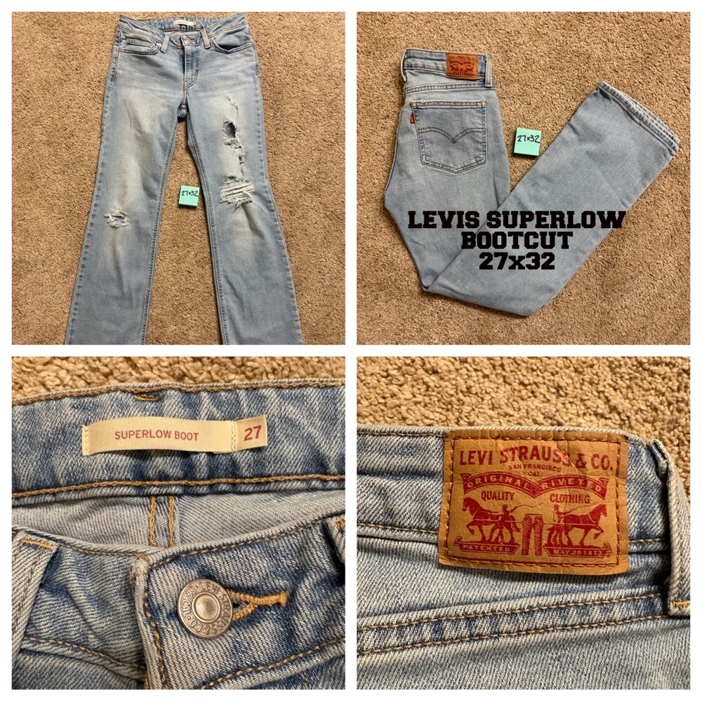 Levi's Women's Bootcut Jeans - Light Blue